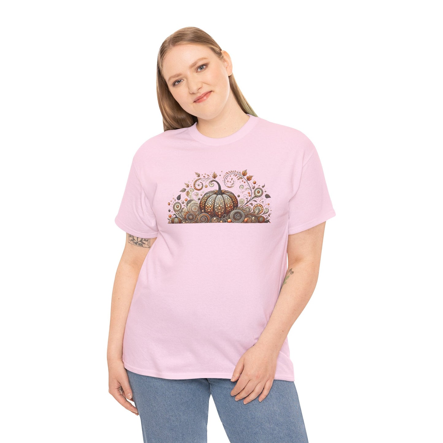Mosaic Pumpkin Tee - WhimsyInkWear
