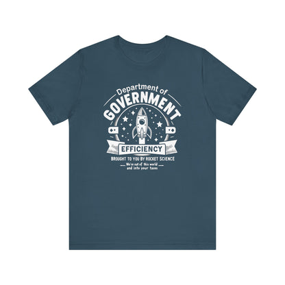 "Out of This World and Into Your Taxes" Political Humor T-Shirt