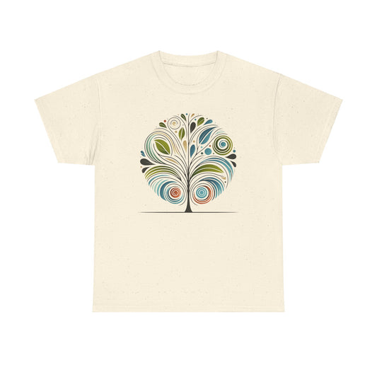 Tree of Life Starry Night T-Shirt - Mystical Nature Themed Tee