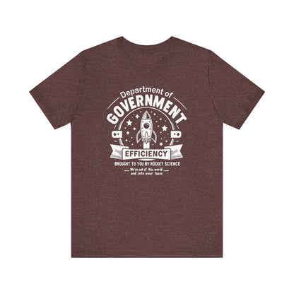 "Out of This World and Into Your Taxes" Political Humor T-Shirt