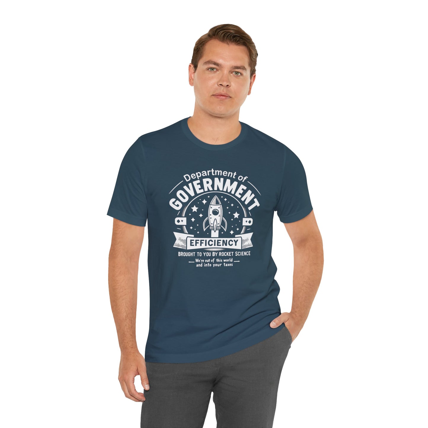 "Out of This World and Into Your Taxes" Political Humor T-Shirt