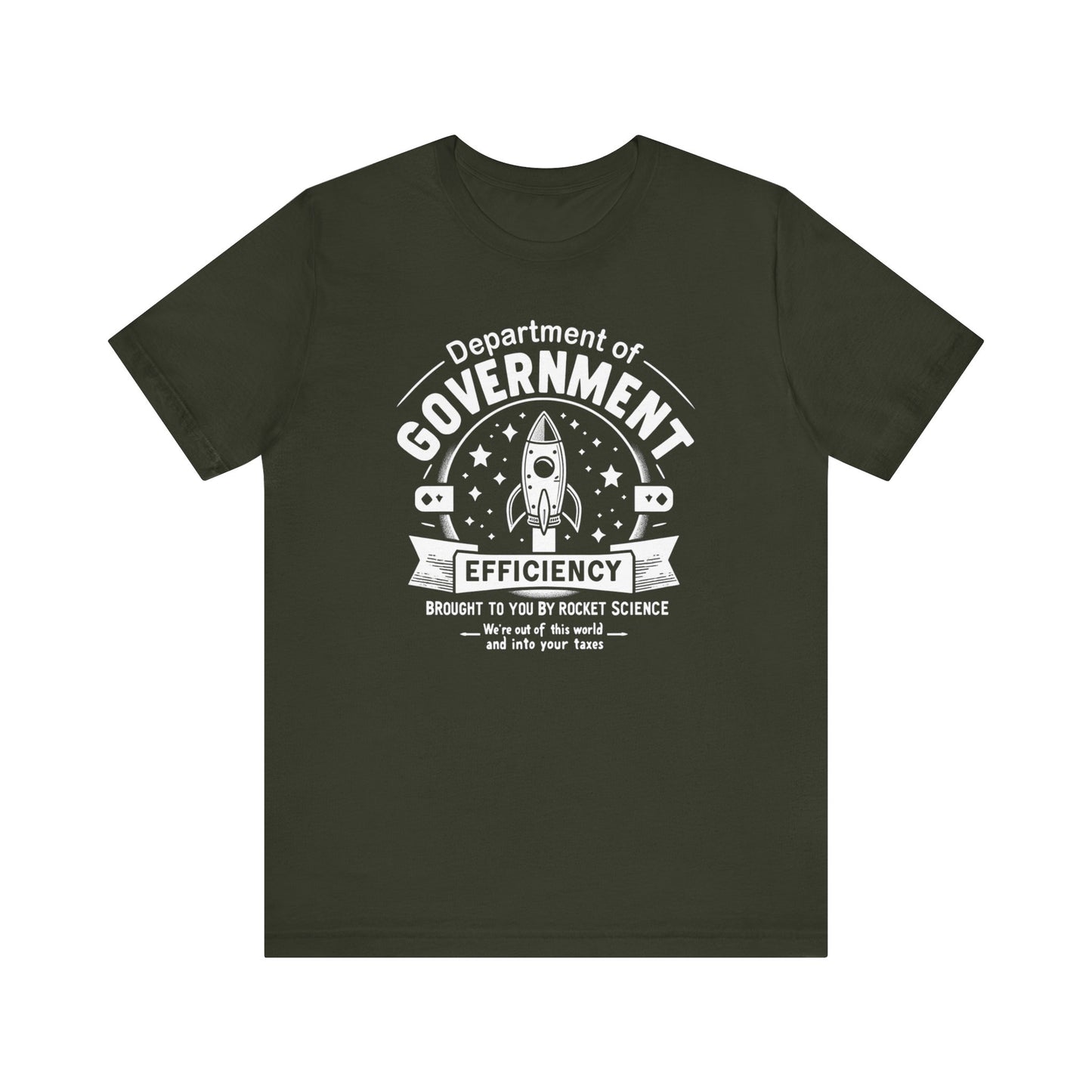 "Out of This World and Into Your Taxes" Political Humor T-Shirt