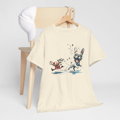 Rudolph and Frenchie Christmas
