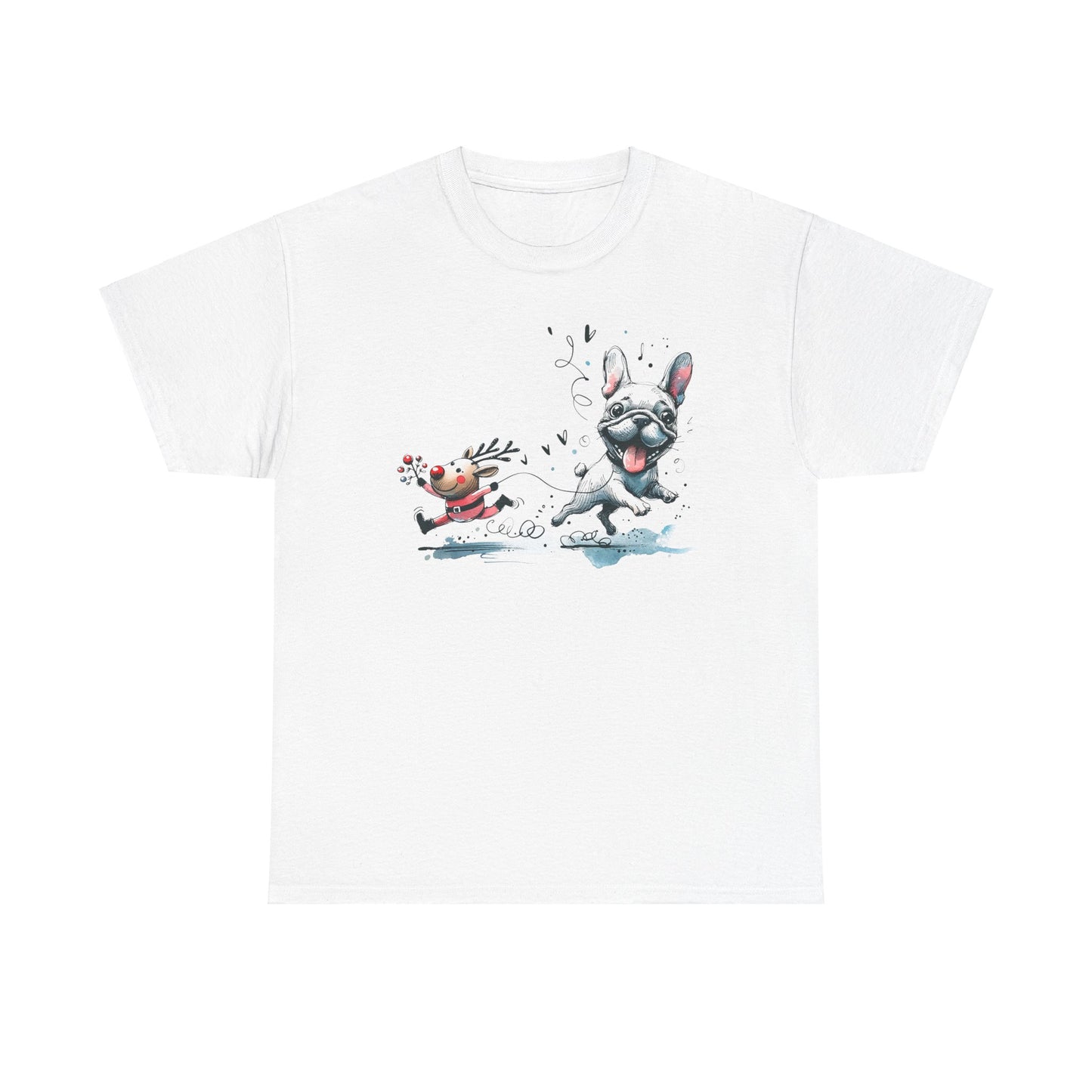 Rudolph and Frenchie Christmas