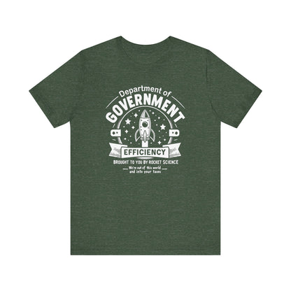 "Out of This World and Into Your Taxes" Political Humor T-Shirt