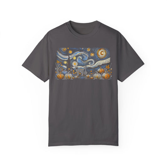 Halloween Starry Night - Field Cat