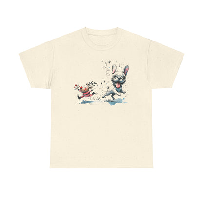 Rudolph and Frenchie Christmas