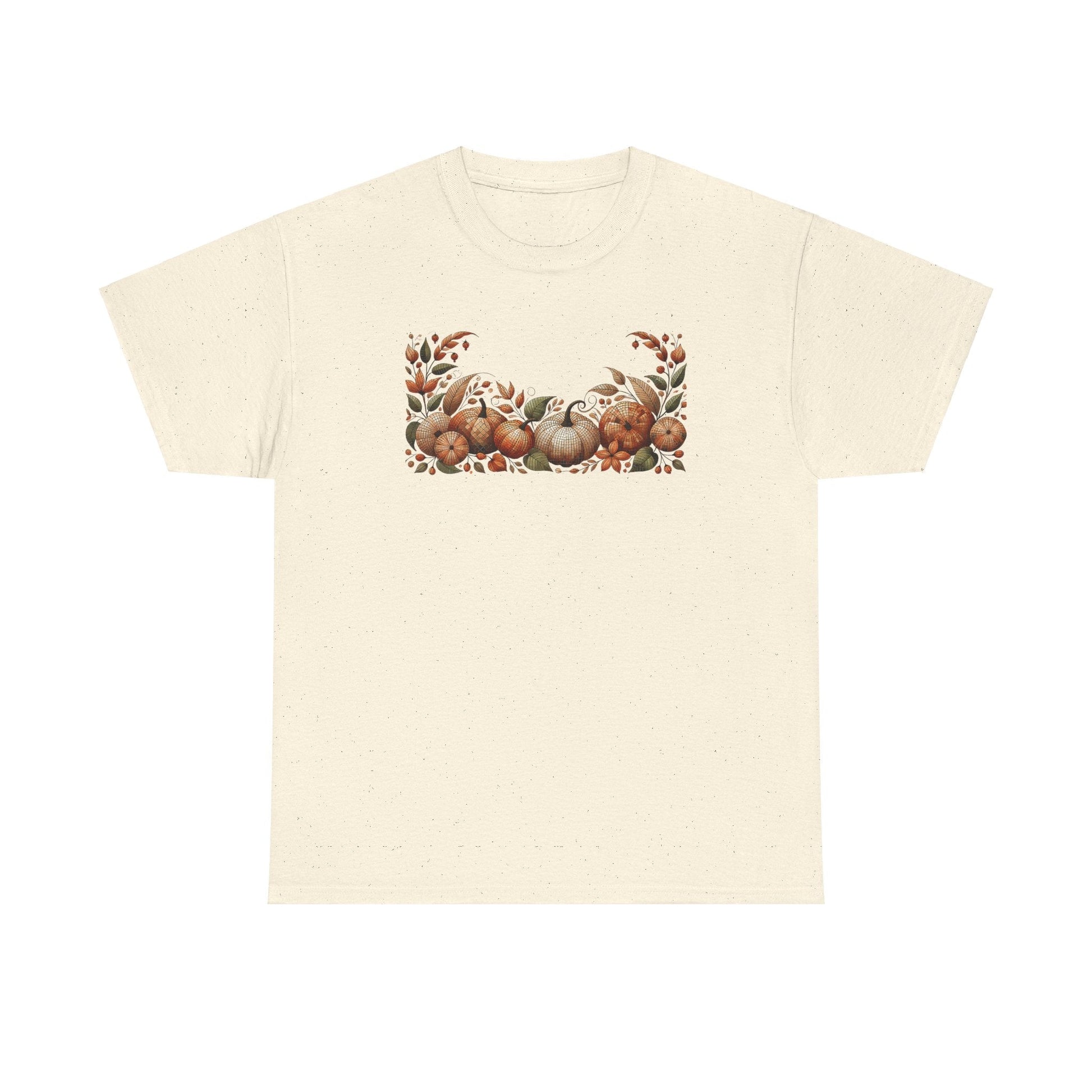 Artistic Mosaic Pumpkins Tee - WhimsyInkWear