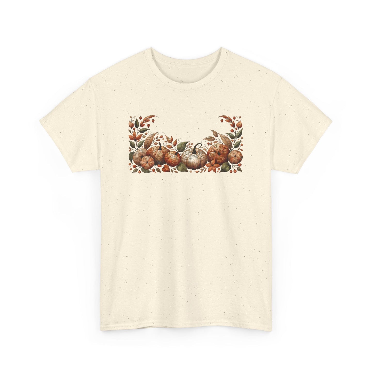 Artistic Mosaic Pumpkins Tee - WhimsyInkWear