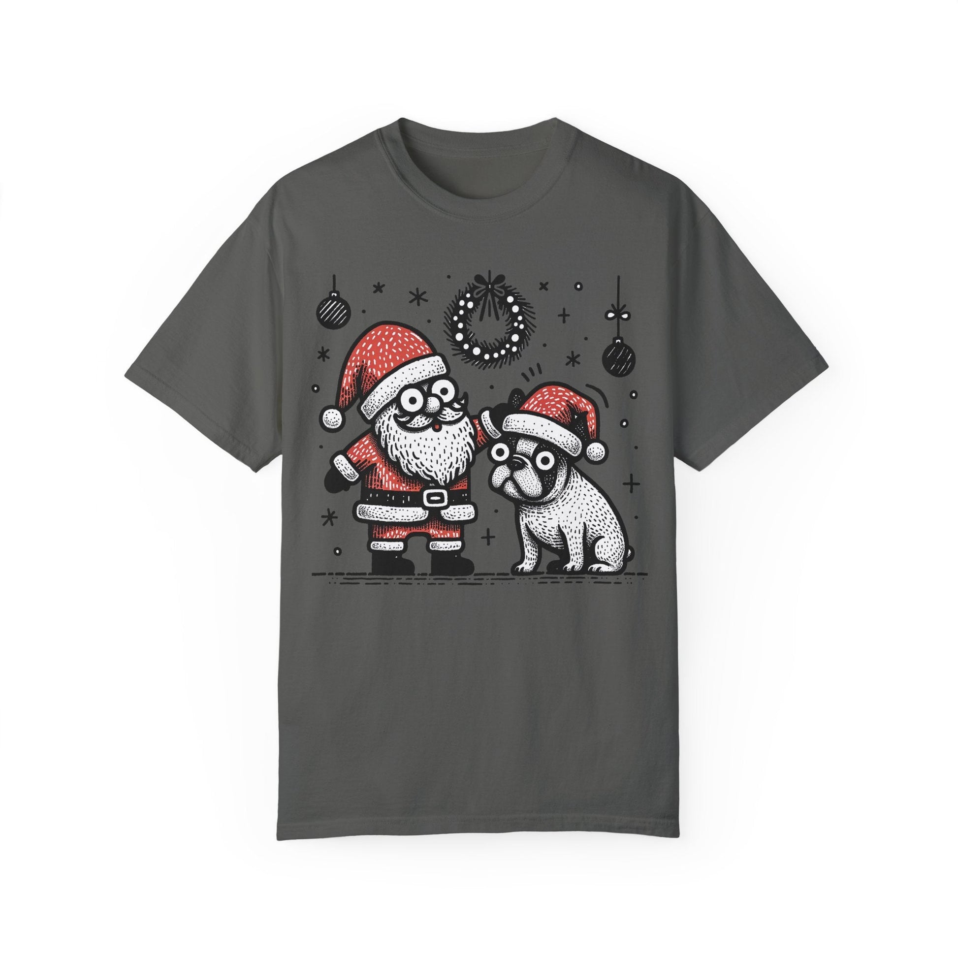 Bugaboo Santa and Frenchie - WhimsyInkWear