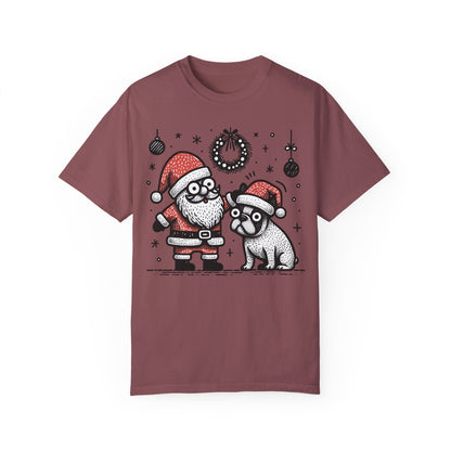 Bugaboo Santa and Frenchie - WhimsyInkWear