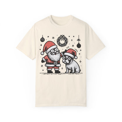 Bugaboo Santa and Frenchie - WhimsyInkWear