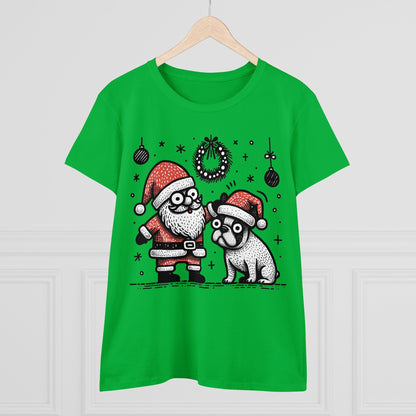 Bugaboo Santa and Frenchie - WhimsyInkWear