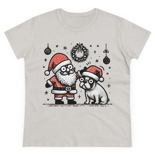 Bugaboo Santa and Frenchie - WhimsyInkWear