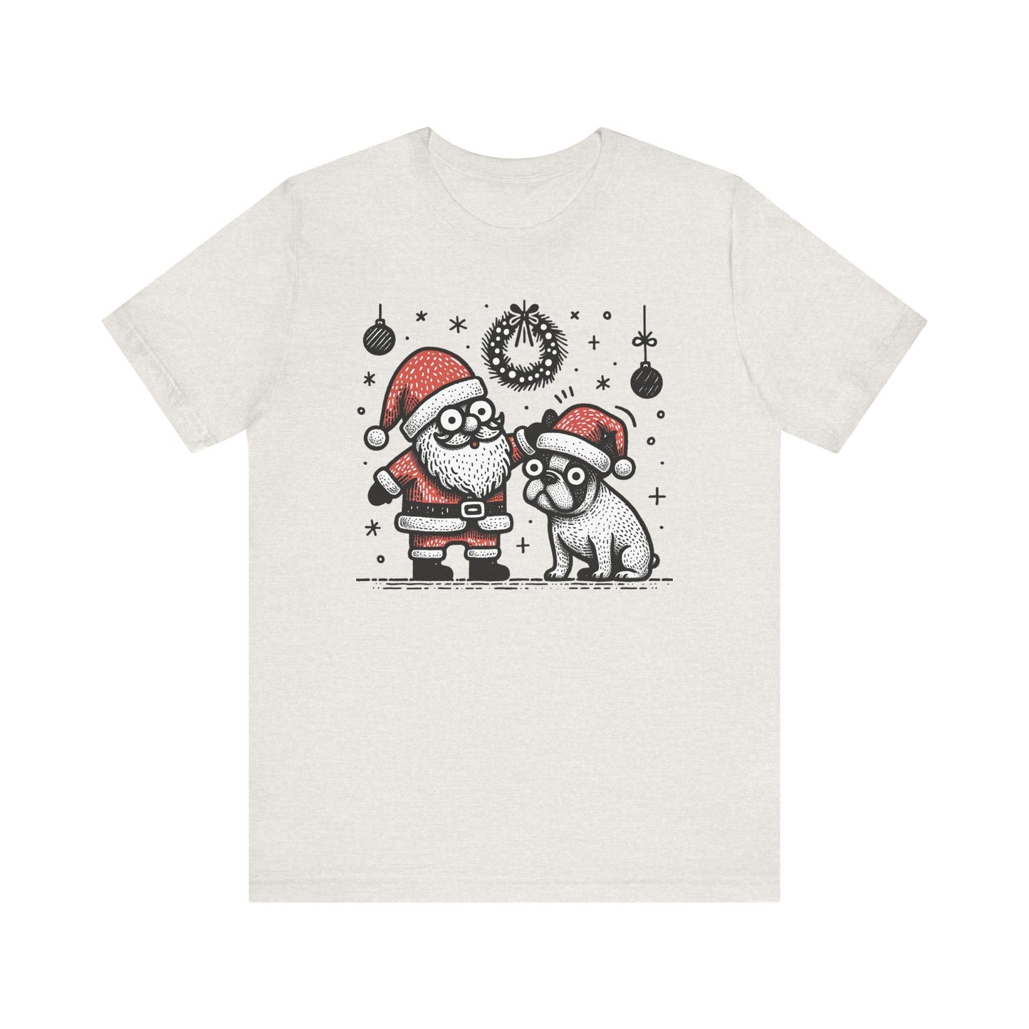 Bugaboo Santa and Frenchie - WhimsyInkWear
