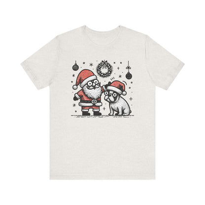 Bugaboo Santa and Frenchie - WhimsyInkWear