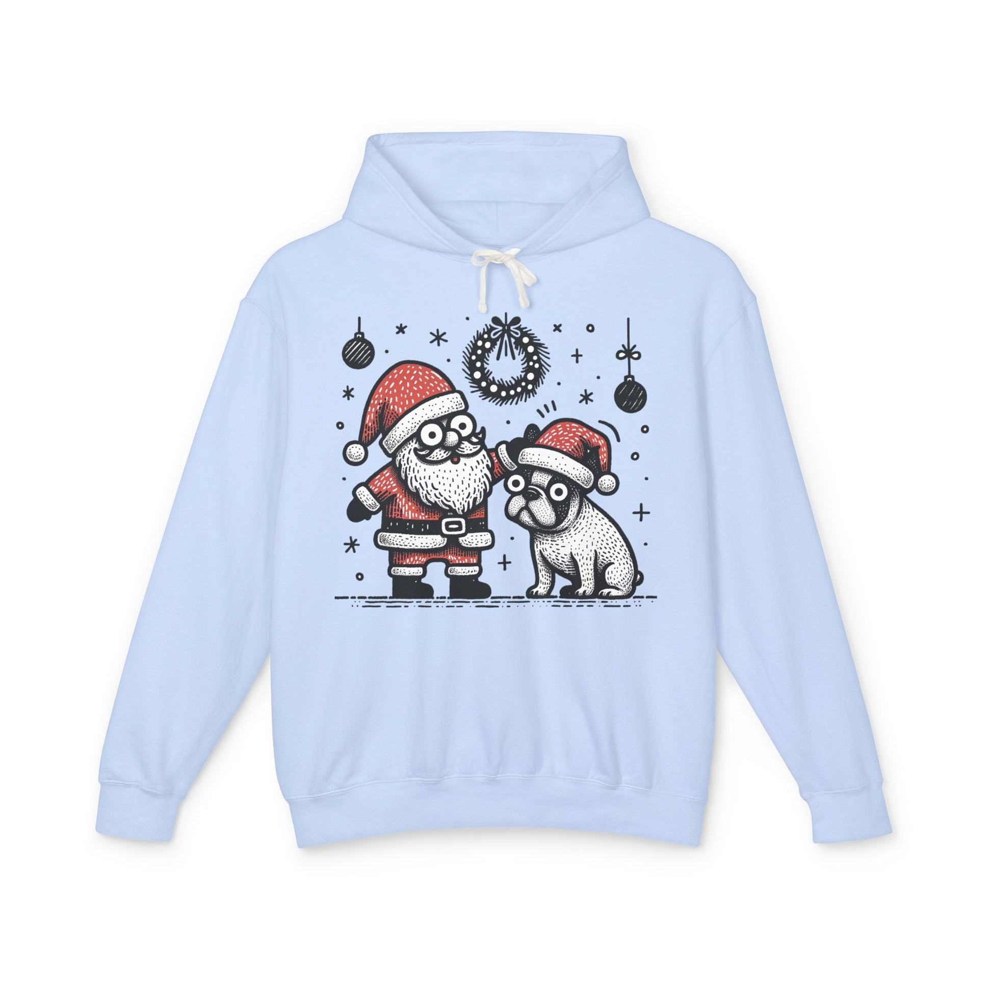 Bugaboo Santa and Frenchie - WhimsyInkWear