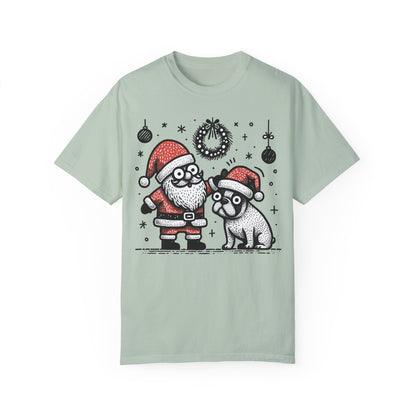 Bugaboo Santa and Frenchie - WhimsyInkWear