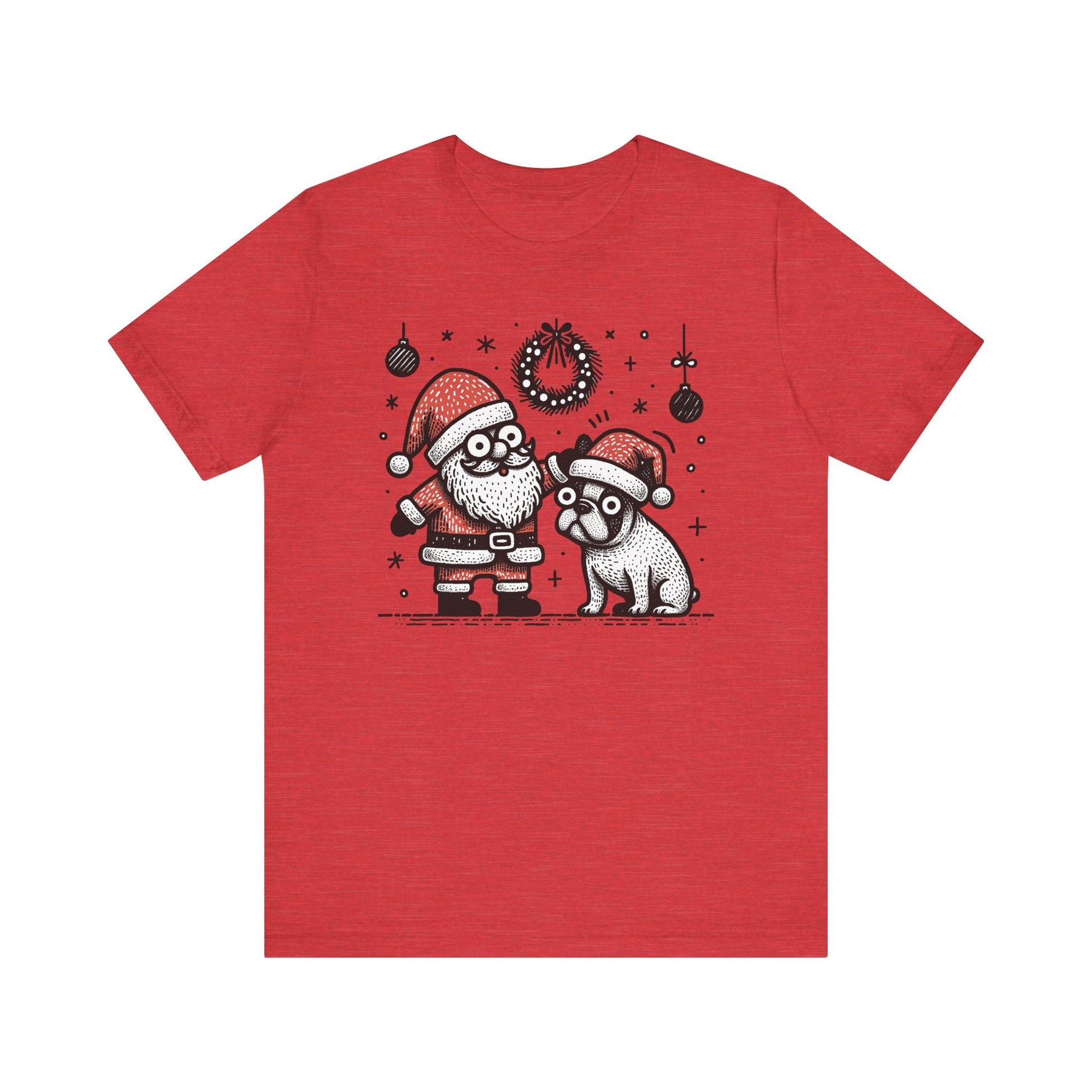 Bugaboo Santa and Frenchie - WhimsyInkWear