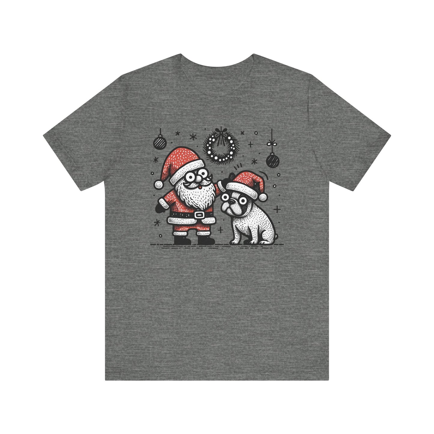 Bugaboo Santa and Frenchie - WhimsyInkWear
