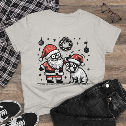 Bugaboo Santa and Frenchie - WhimsyInkWear