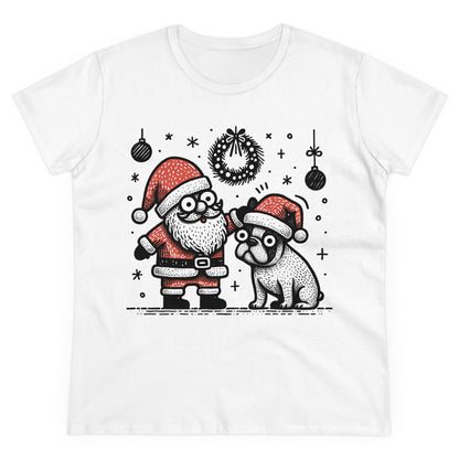 Bugaboo Santa and Frenchie - WhimsyInkWear