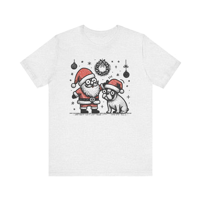 Bugaboo Santa and Frenchie - WhimsyInkWear