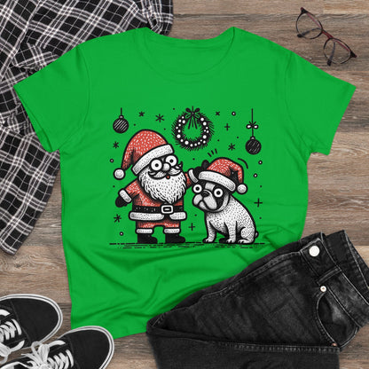 Bugaboo Santa and Frenchie - WhimsyInkWear
