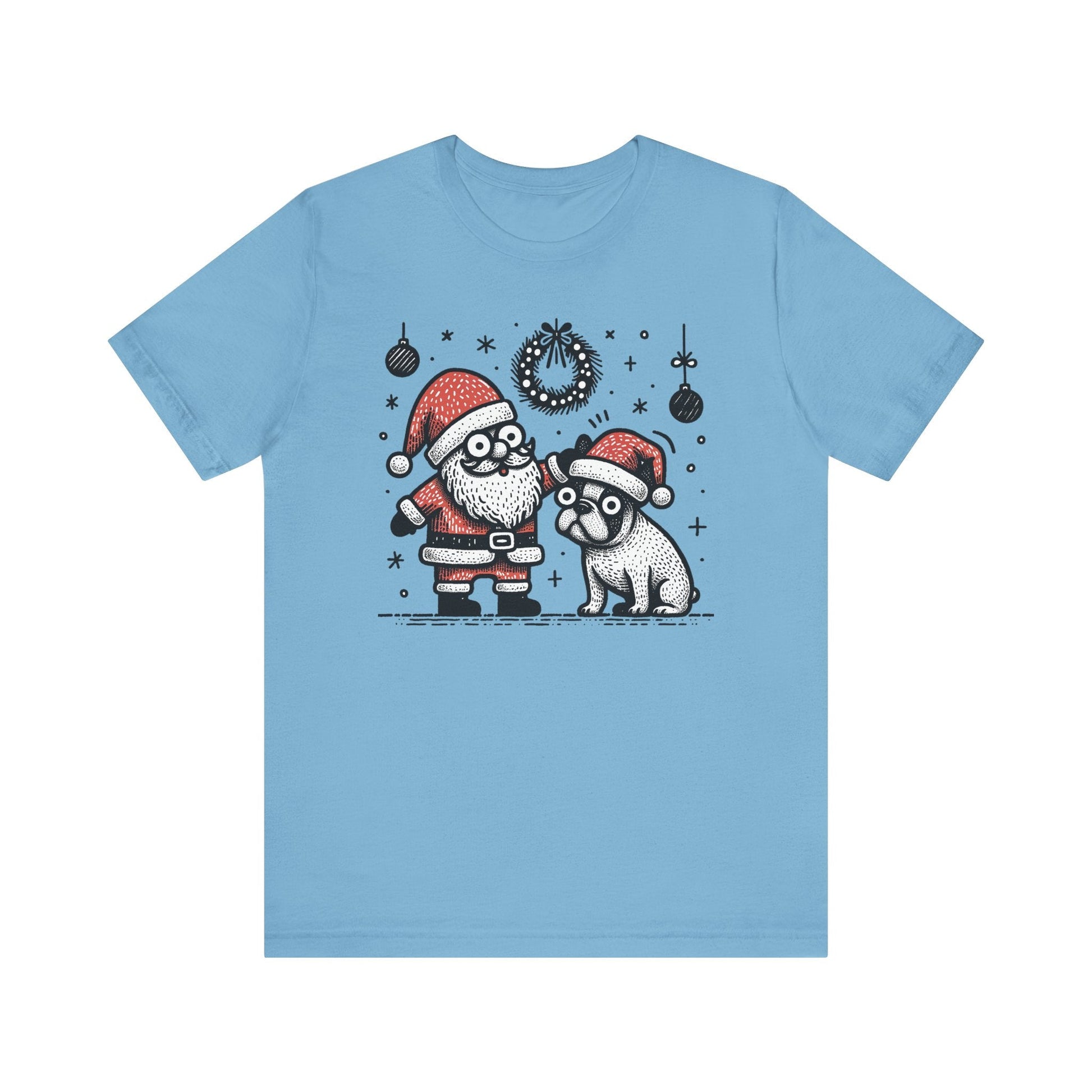 Bugaboo Santa and Frenchie - WhimsyInkWear