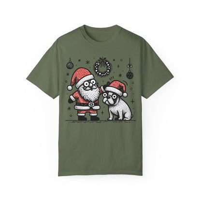 Bugaboo Santa and Frenchie - WhimsyInkWear