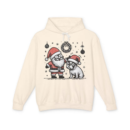 Bugaboo Santa and Frenchie - WhimsyInkWear
