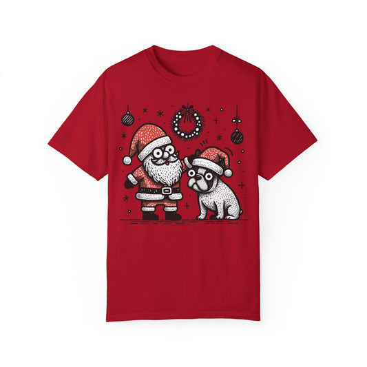 Bugaboo Santa and Frenchie - WhimsyInkWear