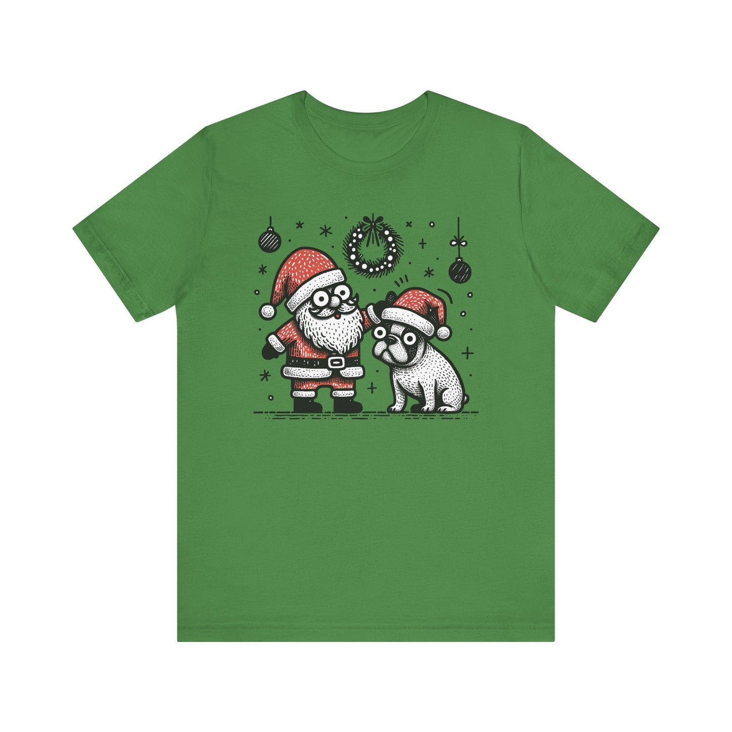 Bugaboo Santa and Frenchie - WhimsyInkWear