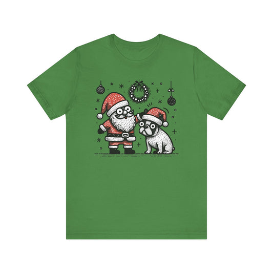 Bugaboo Santa and Frenchie - WhimsyInkWear