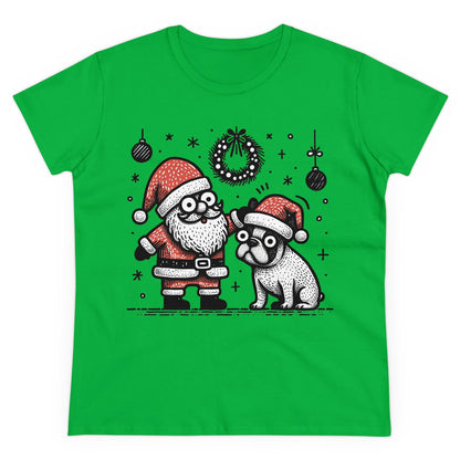 Bugaboo Santa and Frenchie - WhimsyInkWear