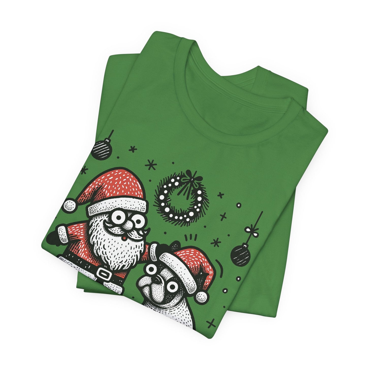 Bugaboo Santa and Frenchie - WhimsyInkWear