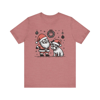 Bugaboo Santa and Frenchie - WhimsyInkWear
