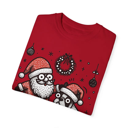 Bugaboo Santa and Frenchie - WhimsyInkWear