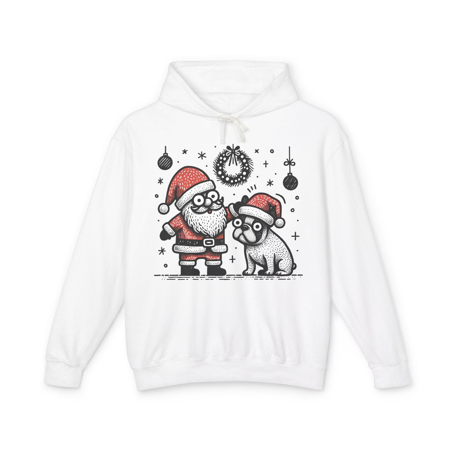 Bugaboo Santa and Frenchie - WhimsyInkWear