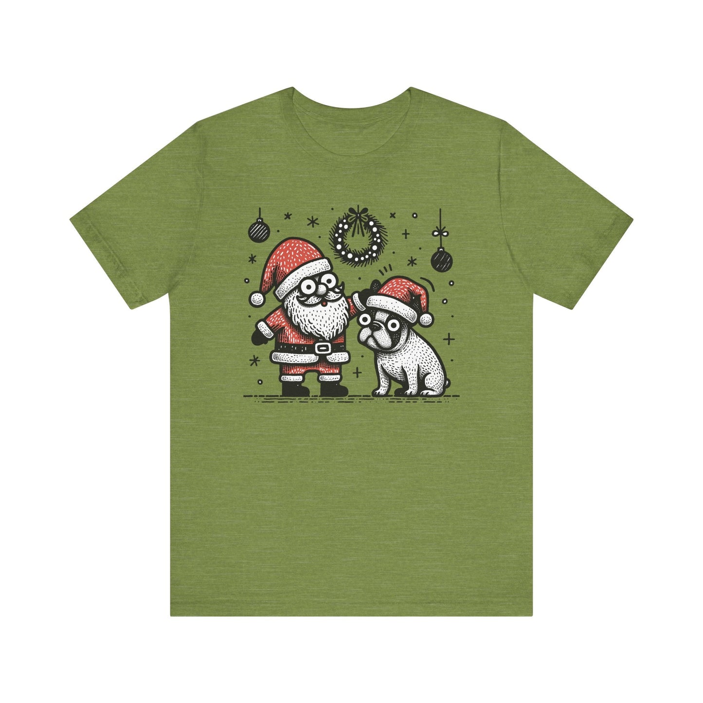 Bugaboo Santa and Frenchie - WhimsyInkWear