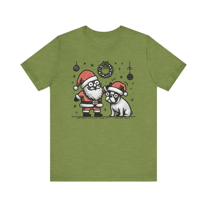 Bugaboo Santa and Frenchie - WhimsyInkWear