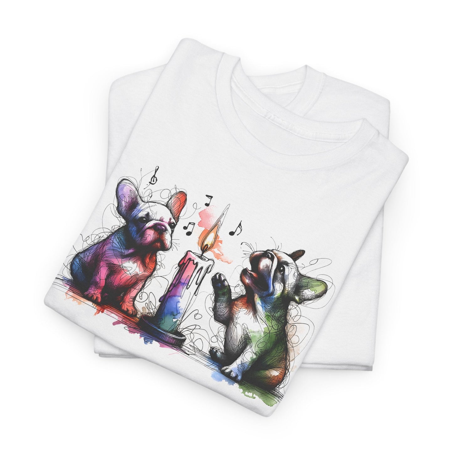 Christmas Caroling Frenchies - WhimsyInkWear