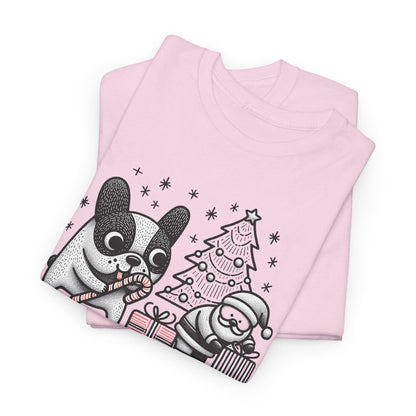 Christmas Peppermint Frenchie - WhimsyInkWear