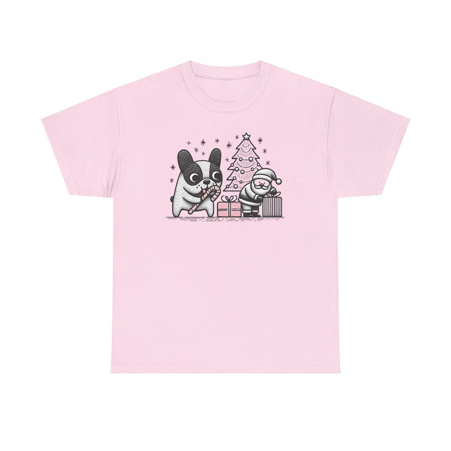 Christmas Peppermint Frenchie - WhimsyInkWear