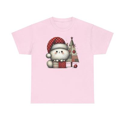 Christmas Poofball Kitty - WhimsyInkWear