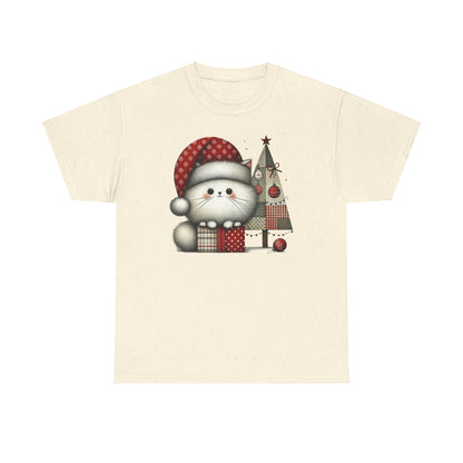 Christmas Poofball Kitty - WhimsyInkWear