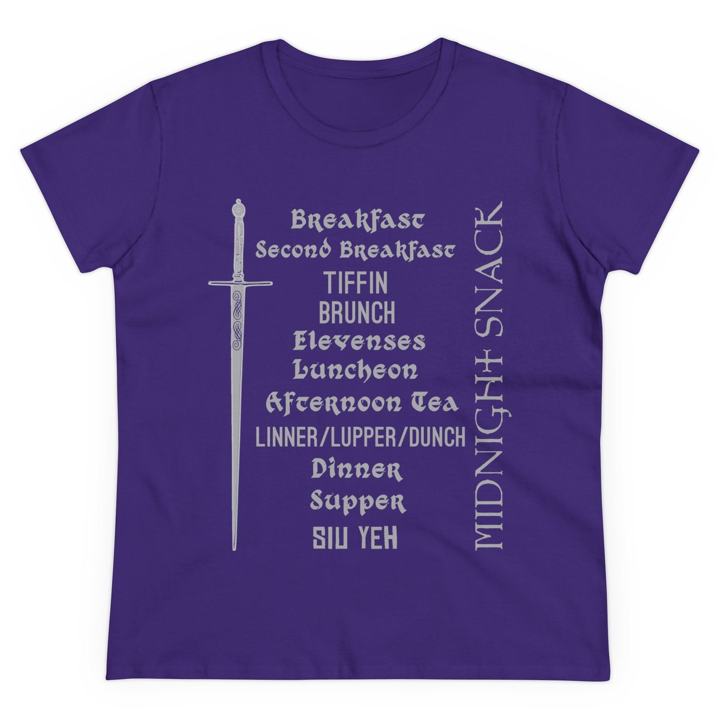 Foodie Breakfast, Second Breakfast to Tiffin - WhimsyInkWear