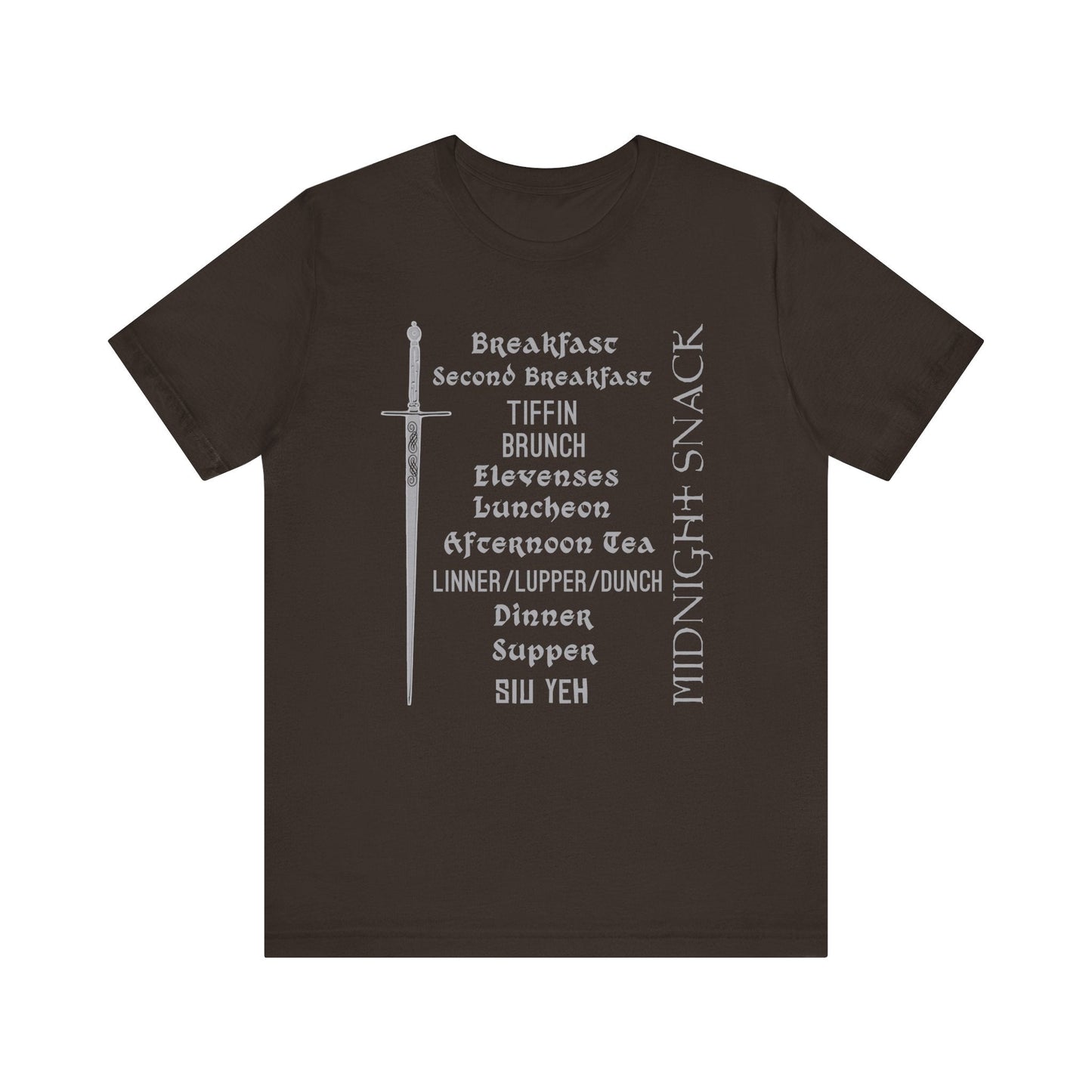 Foodie Breakfast, Second Breakfast to Tiffin - WhimsyInkWear