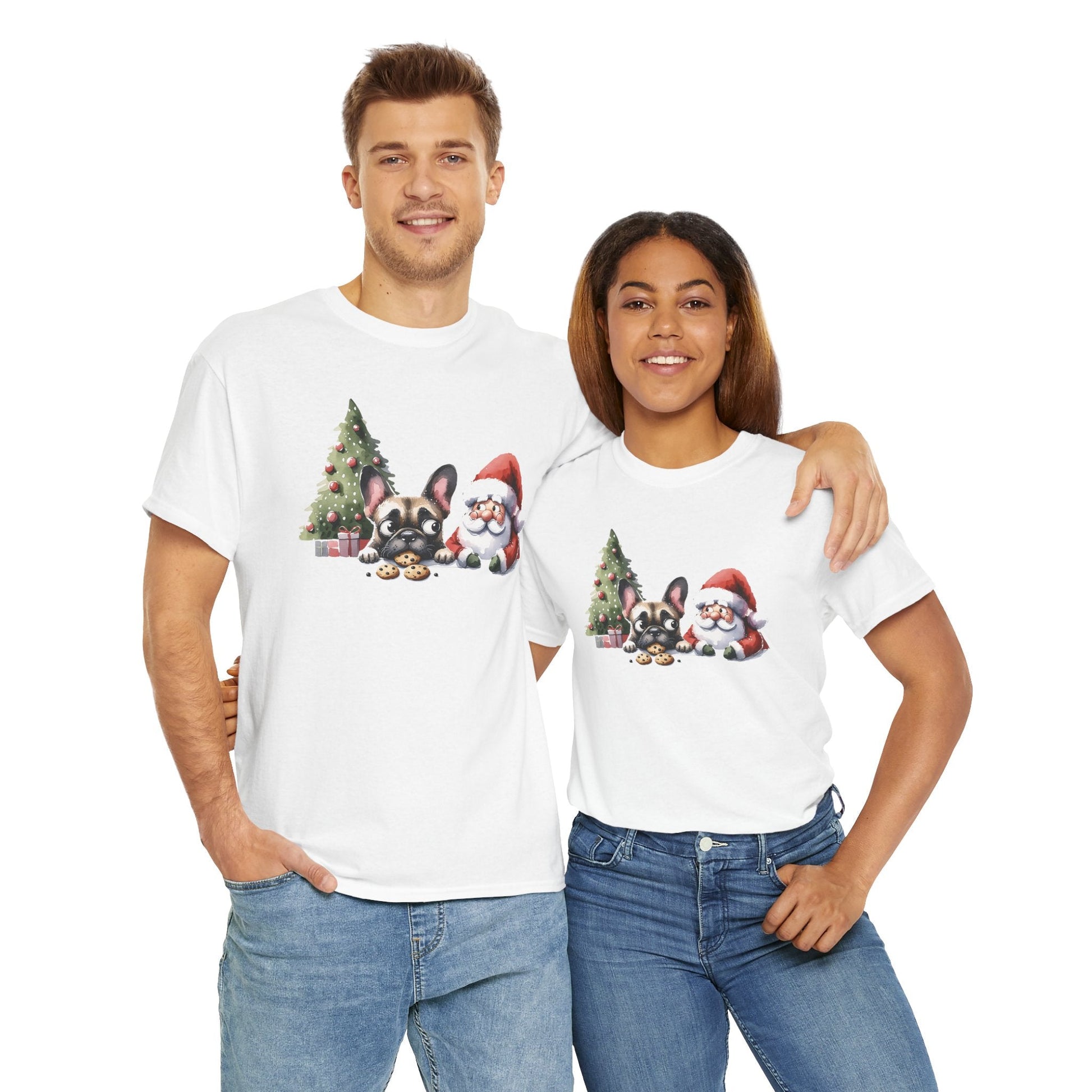 French BullDog Cookie Christmas - WhimsyInkWear