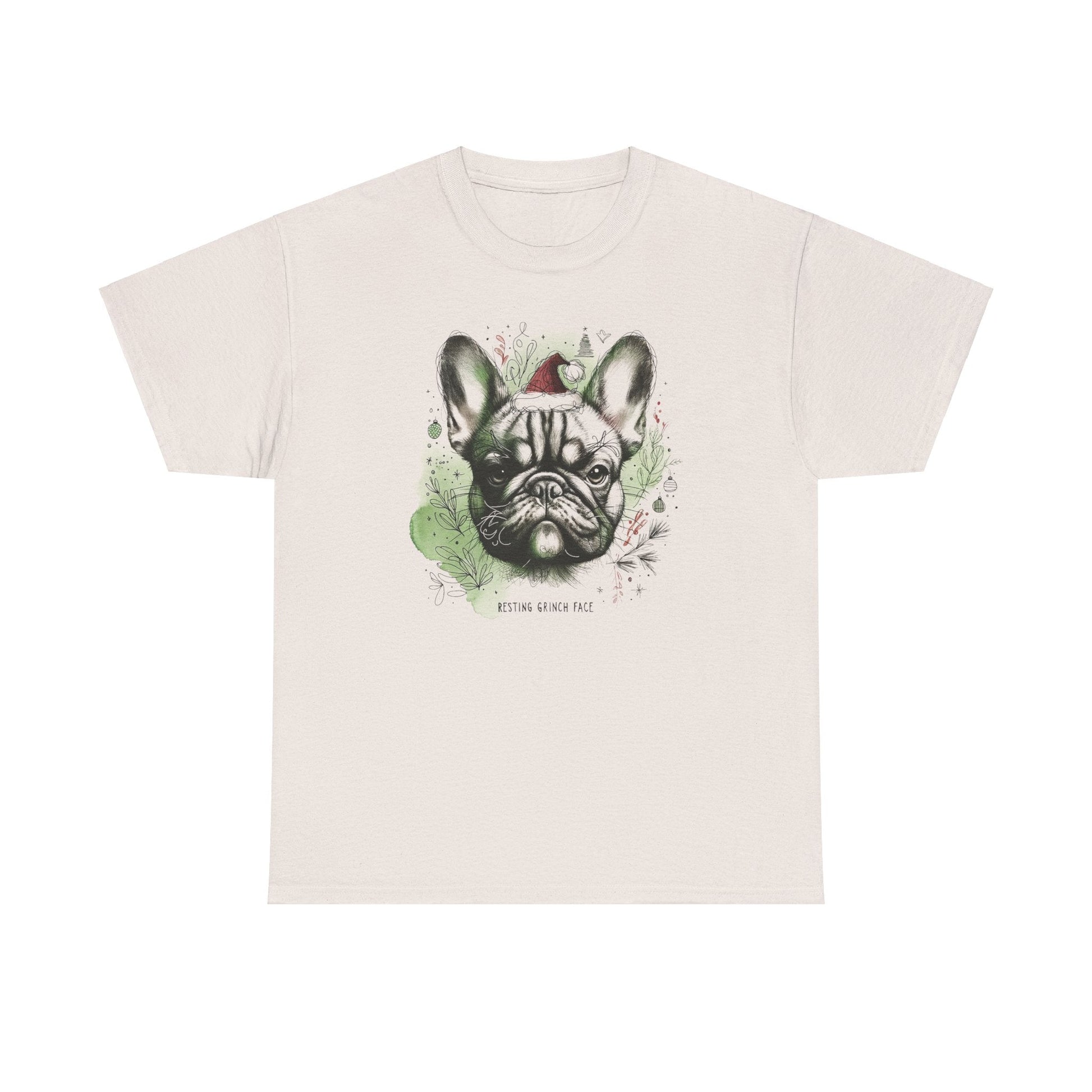 Frenchie Resting Grinch Face - WhimsyInkWear